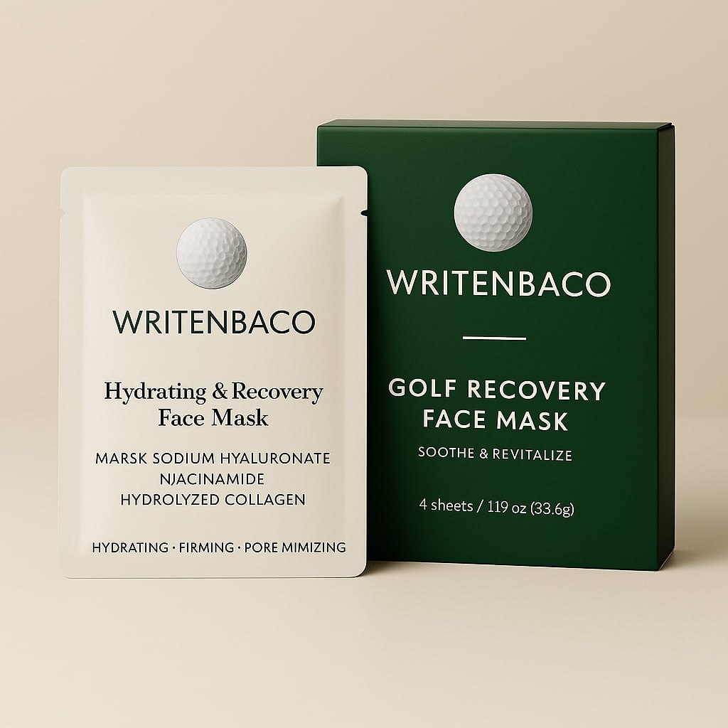 Post-Golf Recovery Face Mask | Deep Hydration & Post-Sun Repair for Every Golfer!